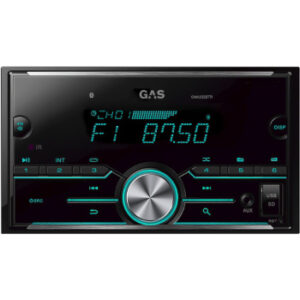GAS GMA252BTR bilstereo med Bluetooth, App och 2 par lågnivå